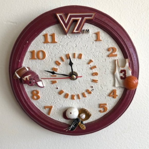 Virginia Tech Youngs Other - VIRGINIA TECH Youngs 3 Season Sport Clock